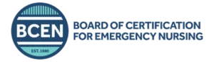 BCEN logo with text reading "Board of Certification for Emergency Nursing" and "Est. 1980" inside a circular emblem.