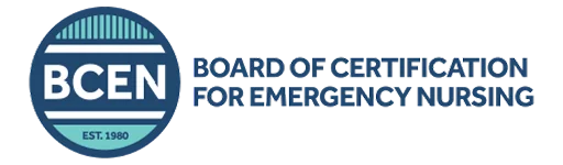 BCEN logo with text reading "Board of Certification for Emergency Nursing" and "Est. 1980" inside a circular emblem.