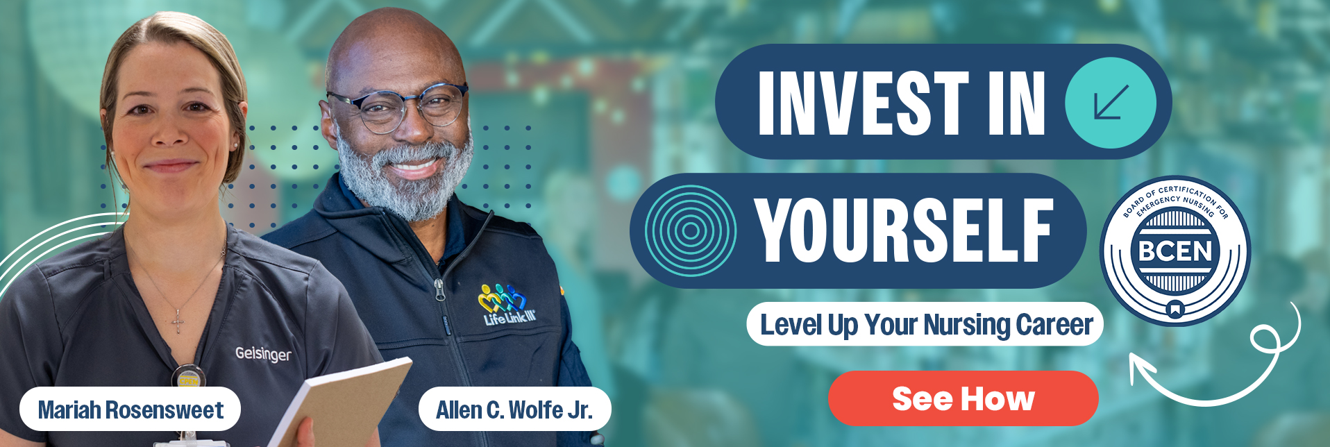 Invest in Yourself Allen and Mariah Stories