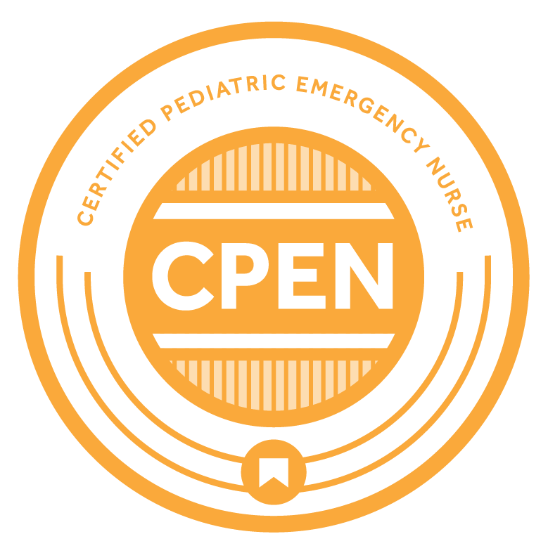Certified Pediatric Emergency Nurse Certification Logo